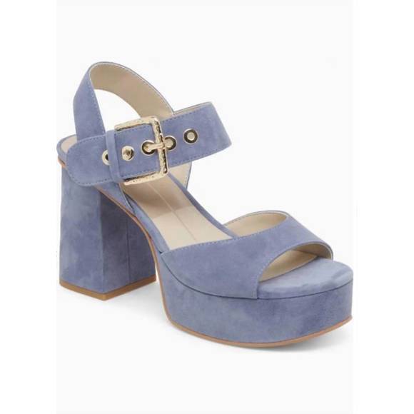 NEW DOLCE VITA bobby platform sandal in bluebell